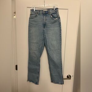 Abercrombie & Fitch The ‘90s Straight Ultra High Rise Jeans Size 30/10R